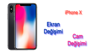 iPhone X Ekran veya Ön Cam Değişimi