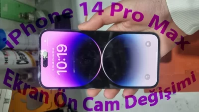 iPhone 14 Serisi Ekran Ön Cam Değişimi